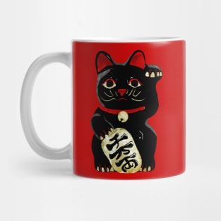 Lucky Black Cat Mug